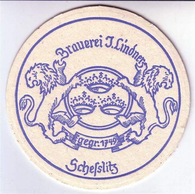 schesslitz ba-by lindner rund 1a (215-zwei lwen-drei kronen-blau)
